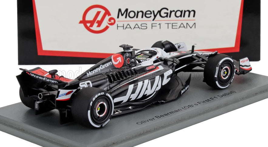 HAAS | F1  FW24 TEAM MONEYGRAM HAAS N 50 AZERBAIJAN GP 2024 OLIVER BEARMAN | BLACK WHITE