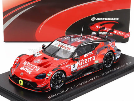 NISSAN | Z NISMO TEAM NISMO NDDP N 3 GT500 CLASS SUPER GT 2024 MITSUNORI TAKABOSKI - ATSUSHI MIYAKE | RED BLACK