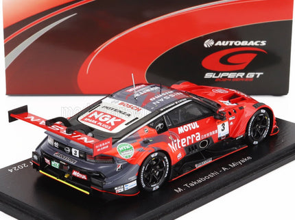 NISSAN | Z NISMO TEAM NISMO NDDP N 3 GT500 CLASS SUPER GT 2024 MITSUNORI TAKABOSKI - ATSUSHI MIYAKE | RED BLACK