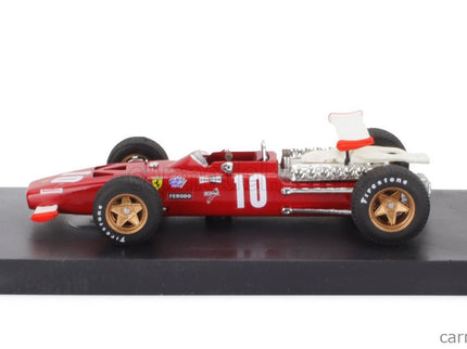 Ferrari F1 312 N°10 Italy GP 1969 Pedro Rodriguez 1:43 Brumm červená biela