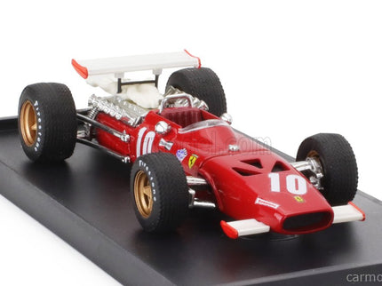 Ferrari F1 312 N°10 Italy GP 1969 Pedro Rodriguez 1:43 Brumm červená biela