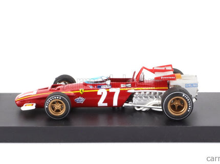 Ferrari F1 312B N°27 Belgium GP 1970 Jacky Ickx 1:43 Brumm červená biela