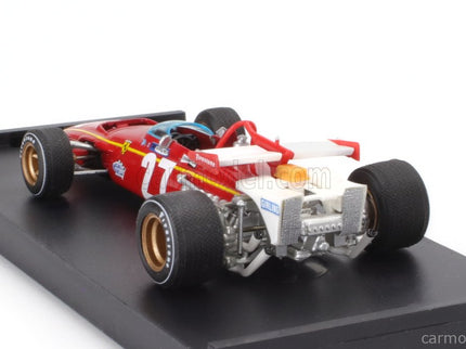 Ferrari F1 312B N°27 Belgium GP 1970 Jacky Ickx 1:43 Brumm červená biela