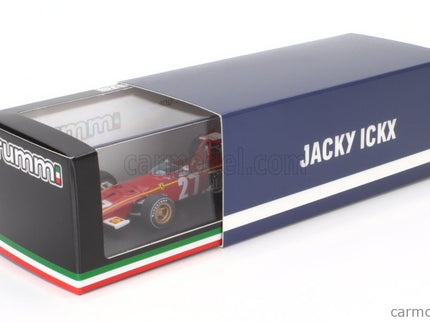 Ferrari F1 312B N°27 Belgium GP 1970 Jacky Ickx 1:43 Brumm červená biela