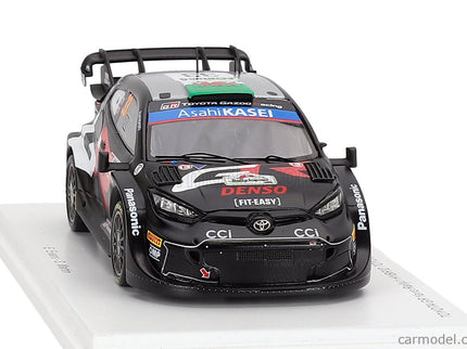 Toyota Yaris GR RALLY1 Hybrid Team Toyota Gazoo Racing Wrt N°33 Víťaz Rally Japan 2024 Elfyn Evans - Scott Martin 1:43 Spark Model čierna