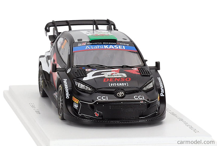 Toyota Yaris GR RALLY1 Hybrid Team Toyota Gazoo Racing Wrt N°33 Víťaz Rally Japan 2024 Elfyn Evans - Scott Martin 1:43 Spark Model čierna