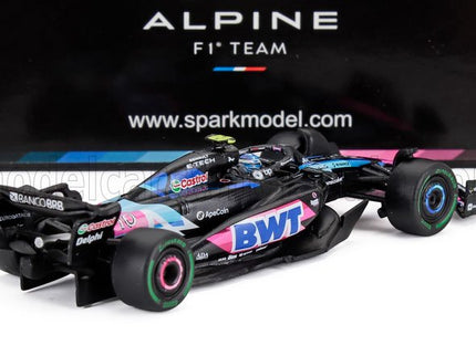 ALPINE | F1  A524 TEAM BWT ALPINE N 10 3rd BRAZILIAN GP 2024 PIERRE GASLY | BLACK BLUE PINK
