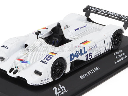 BMW | S70 6.0L V12 LMR TEAM BMW MOTORSPORT DELL N 15 WINNER 24h LE MANS 1999 PIERLUIGI MARTINI - YANNICK DALMAS - JOACHIM WINKELHOCK | WHITE