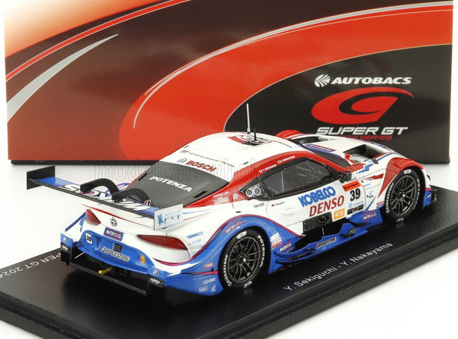TOYOTA | SUPRA GR TEAM TGR SARD N 39 GT500 CLASS SUPER GT 2024 YUHI SEKIGUCHI - YUICHI NAKAYAMA | WHITE BLUE RED
