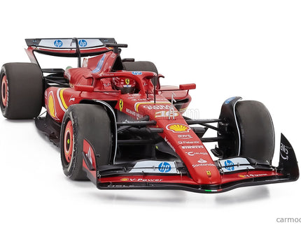 Ferrari F1 SF-24 Team Scuderia Ferrari N°16 Víťaz Austin USA GP 2024 Charles Leclerc - Polyfoam Packaging 1:18 BBR Models červená čierna