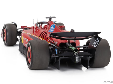 Ferrari F1 SF-24 Team Scuderia Ferrari N°16 Víťaz Austin USA GP 2024 Charles Leclerc - Polyfoam Packaging 1:18 BBR Models červená čierna
