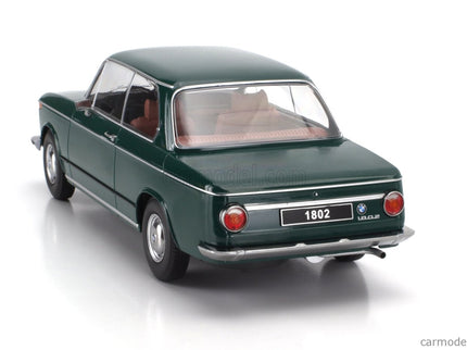 BMW 1802 1-SERIES Facelift (restyling) 1971 1:18 KK Scale tmavozelená