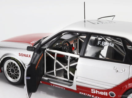 Audi Quattro V8 Team Azr N°1 DTM Sezóna 1992 Frank Biela 1:18 Werk83 strieborná červená