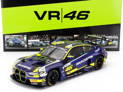 BMW | 4-SERIES M4 GT3 TEAM WRT N 46 4h LE CASTELLET 2024 VALENTINO ROSSI - MAXIME MARTIN - RAFFAELE MARCIELLO | BLUE YELLOW BLACK
