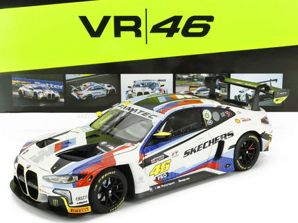 BMW | 4-SERIES M4 GT3 TEAM WRT N 46 12h BATHURST 2024 VALENTINO ROSSI - MAXIME MARTIN - RAFFAELE MARCIELLO | WHITE BLUE RED BLACK