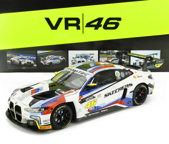 BMW | 4-SERIES M4 GT3 TEAM WRT N 46 12h BATHURST 2024 VALENTINO ROSSI - MAXIME MARTIN - RAFFAELE MARCIELLO | WHITE BLUE RED BLACK