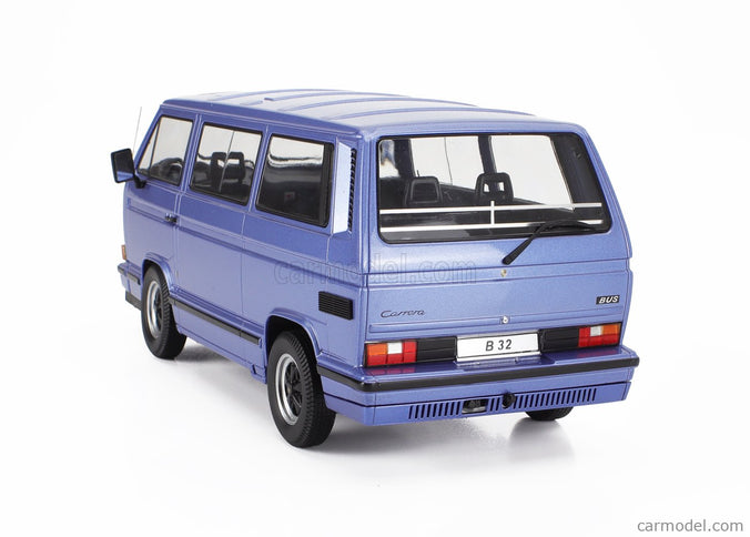 Volkswagen T3 Porsche B32 Minibus 1984 1:18 KK Scale svetlomodrá