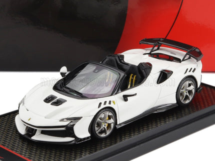 FERRARI | SF90 XX STRADALE SPIDER 2024 | BIANCO CERVINO - WHITE BLACK