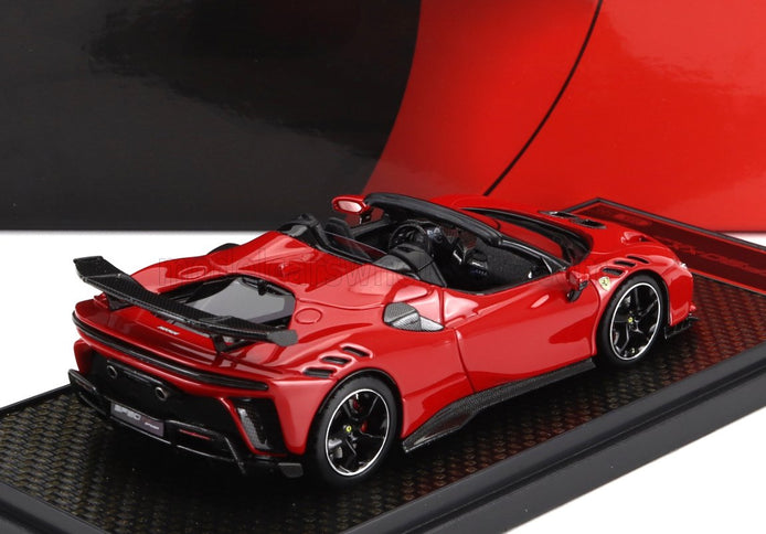 FERRARI | SF90 XX STRADALE SPIDER 2024 | ROSSO CORSA 322 - RED BLACK