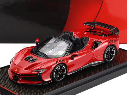 FERRARI | SF90 XX STRADALE SPIDER 2024 | ROSSO CORSA 322 - RED BLACK