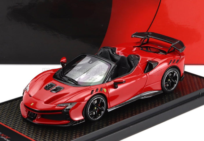 FERRARI | SF90 XX STRADALE SPIDER 2024 | ROSSO CORSA 322 - RED BLACK