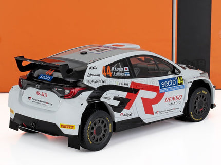 TOYOTA | YARIS GR RALLY1 TEAM TOYOTA GAZOO RACING WRT N 44 RALLY FINLAND 2024 HIKARU KOGURE - TOPI LUHTINEN | WHITE