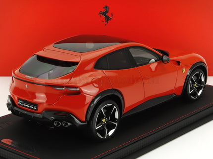 FERRARI | PUROSANGUE SUV PANORAMIC ROOF 2022 - CON VETRINA - WITH SHOWCASE | ROSSO DINO - LIGHT RED