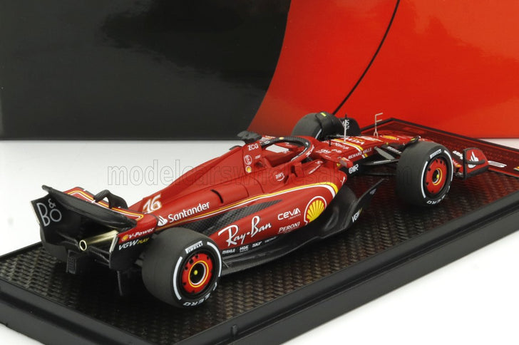 FERRARI | F1  SF-24 TEAM SCUDERIA FERRARI N 16 AUSTRALIAN GP 2024 CHARLES LECLERC | RED BLACK