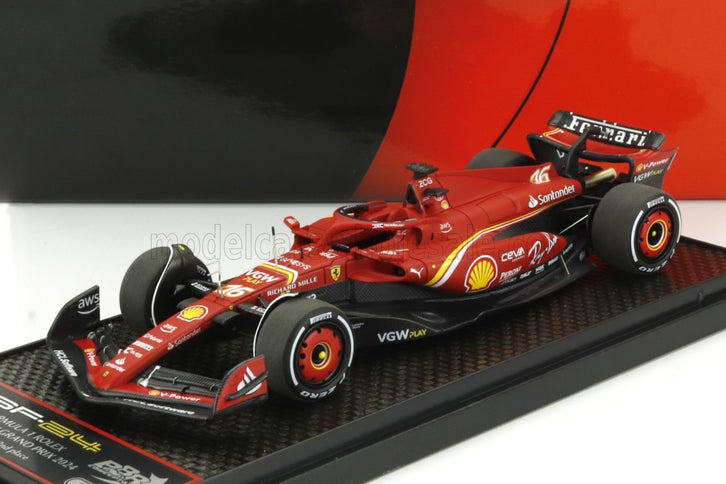 FERRARI | F1  SF-24 TEAM SCUDERIA FERRARI N 16 AUSTRALIAN GP 2024 CHARLES LECLERC | RED BLACK