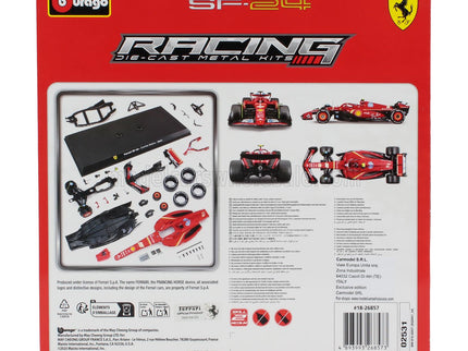 FERRARI | F1  SF-24 TEAM SCUDERIA FERRARI N 55 SEASON 2024 CARLOS SAINZ | RED BLACK