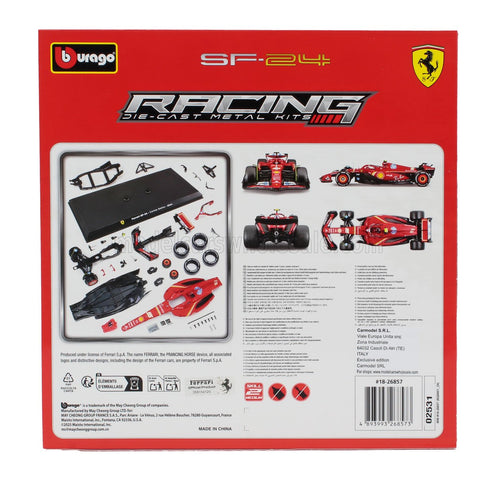 FERRARI | F1  SF-24 TEAM SCUDERIA FERRARI N 55 SEASON 2024 CARLOS SAINZ | RED BLACK