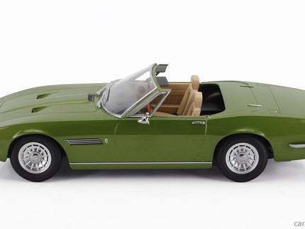 Maserati Ghibli Spider Cabriolet Open 1970 - Alloy Disky - Cerchi IN Lega 1:18 KK Scale zelená
