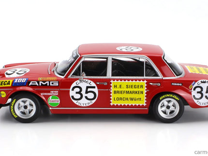 Mercedes Benz 300 Sel 6.8 Team Mercedes AMG N°35 2. Miesto 24h Spa Francorchamps 1971 Hans Heyer - Clemens Schickentanz 1:18 Werk83 červená