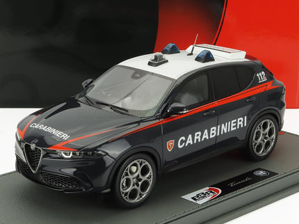 ALFA ROMEO | TONALE VELOCE CARABINIERI 2023 - CON VETRINA - WITH SHOWCASE | BLUE WHITE RED