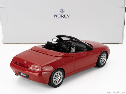 ALFA ROMEO Spider 2.0 Twin Spark Cariolet Soft-Top 1999 1:18 Norev červená