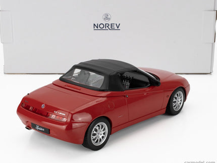 ALFA ROMEO Spider 2.0 Twin Spark Cariolet Soft-Top 1999 1:18 Norev červená