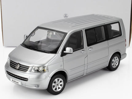 Volkswagen T5 Multivan Minibus 2003 1:18 Norev strieborná