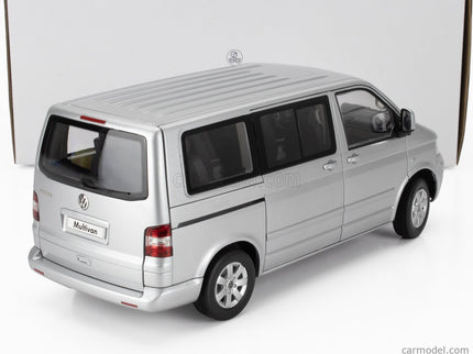 Volkswagen T5 Multivan Minibus 2003 1:18 Norev strieborná