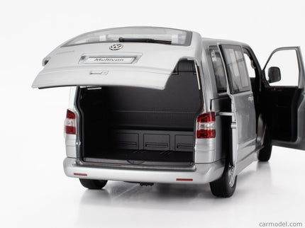 Volkswagen T5 Multivan Minibus 2003 1:18 Norev strieborná
