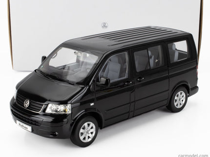 Volkswagen T5 Multivan Minibus 2003 1:18 Norev čierna