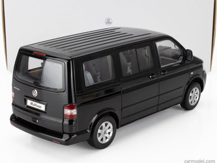 Volkswagen T5 Multivan Minibus 2003 1:18 Norev čierna