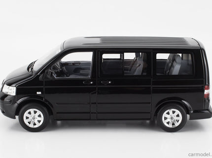 Volkswagen T5 Multivan Minibus 2003 1:18 Norev čierna