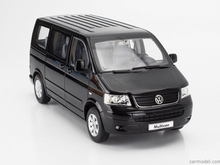 Volkswagen T5 Multivan Minibus 2003 1:18 Norev čierna