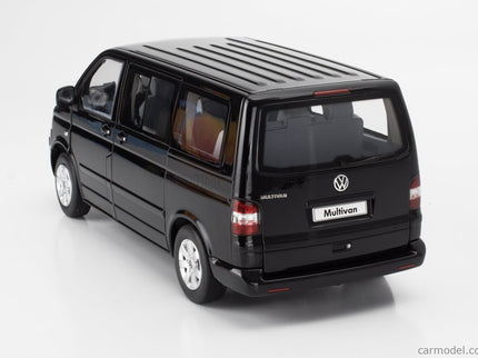 Volkswagen T5 Multivan Minibus 2003 1:18 Norev čierna