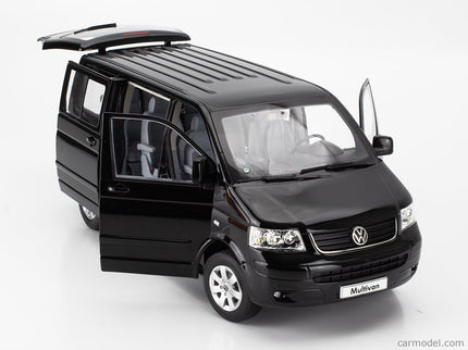 Volkswagen T5 Multivan Minibus 2003 1:18 Norev čierna