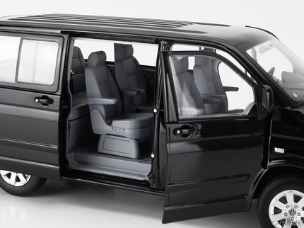 Volkswagen T5 Multivan Minibus 2003 1:18 Norev čierna