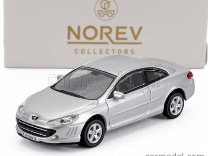 Peugeot 407 Coupe 2006 1:87 Norev strieborná