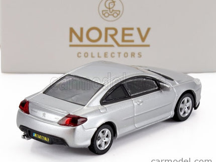 Peugeot 407 Coupe 2006 1:87 Norev strieborná