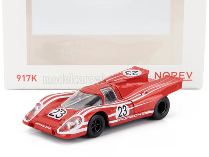 PORSCHE | 917K 4.9L TEAM SALZBURG N 23 WINNER 24h LE MANS 1970 HANS HERRMANN - RICHARD ATTWOOD | RED WHITE