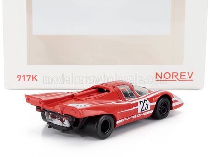 PORSCHE | 917K 4.9L TEAM SALZBURG N 23 WINNER 24h LE MANS 1970 HANS HERRMANN - RICHARD ATTWOOD | RED WHITE